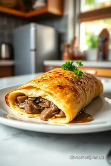 Beef Wellington Crepe Recipe steps
