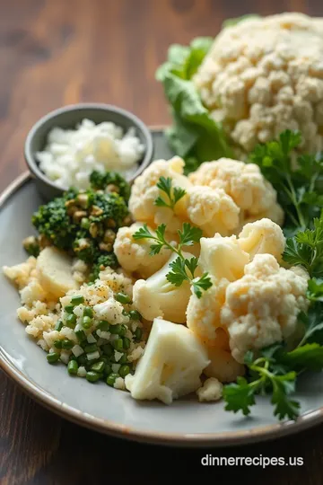 Creamy Cauliflower Purée: A Luxuriously Smooth Side Dish ingredients