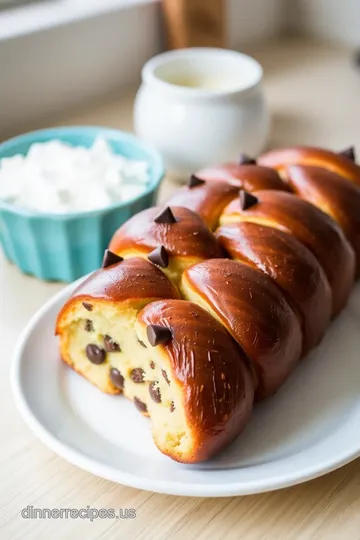 Braided Chocolate Chip Brioche Recipe steps