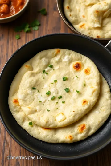 Fluffy Garlic Naan with Buttery Goodness steps