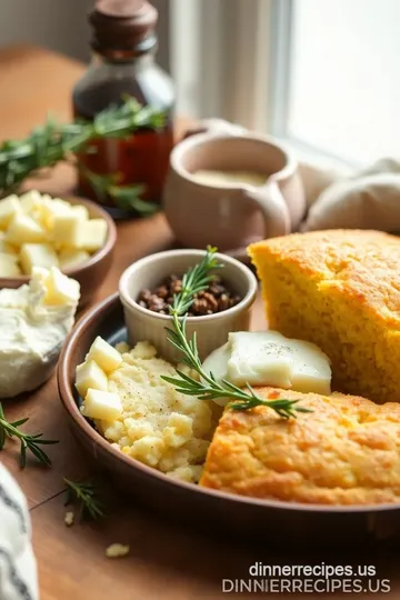 Buttery Rosemary Cornbread: A Savory Twist on a Classic ingredients
