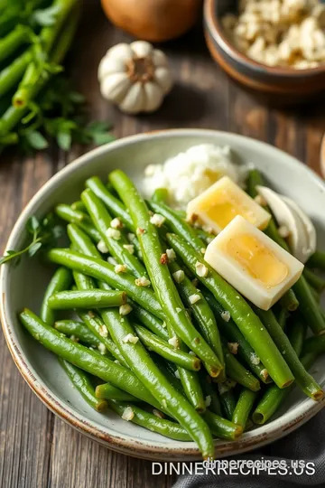 Sautéed Green Beans with Garlic Butter ingredients