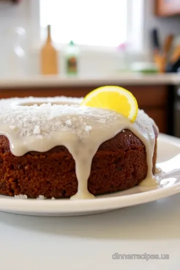 Caribbean Festival Rum Cake steps