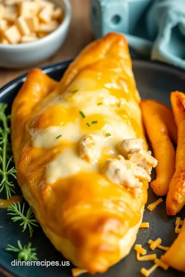 Cheesy Chicken Jalousie Recipe presentation