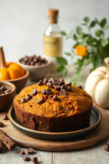 Bake Chocolate Chip Pumpkin Bread Delight ingredients
