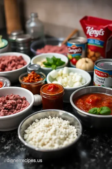Classic Italian Lasagna Recipe ingredients