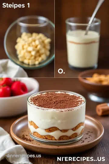 No-Bake Tiramisu Dessert with Creamy Layers steps