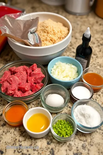 Classic Salisbury Steak with Mushroom Gravy ingredients