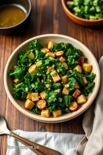 Crispy Roasted Kale Salad with Tangy Cider Vinaigrette steps