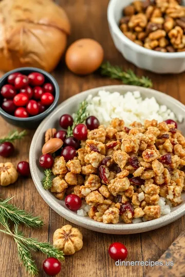 Bake Cranberry Walnut Stuffing Delight ingredients