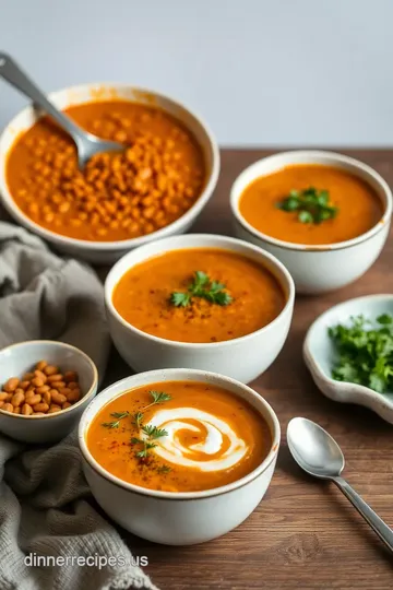 Creamy Coconut Red Lentil Soup Delight steps
