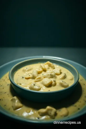 Creamy Cottage Cheese Sauce for Chicken Delight presentation