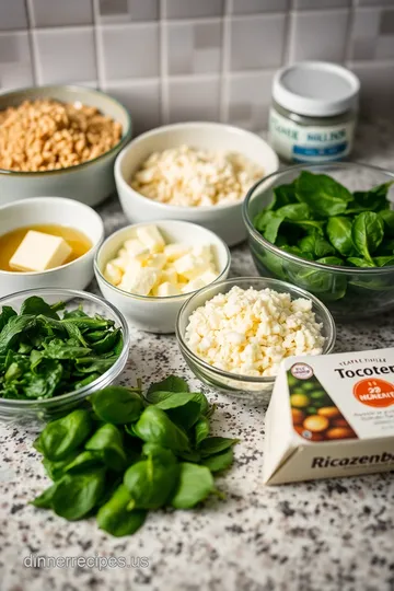 Creamy Quinoa &amp Spinach Casserole ingredients