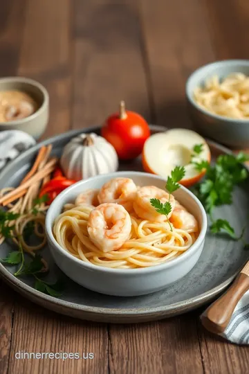 Bake Creamy Shrimp Fettuccine Delight ingredients