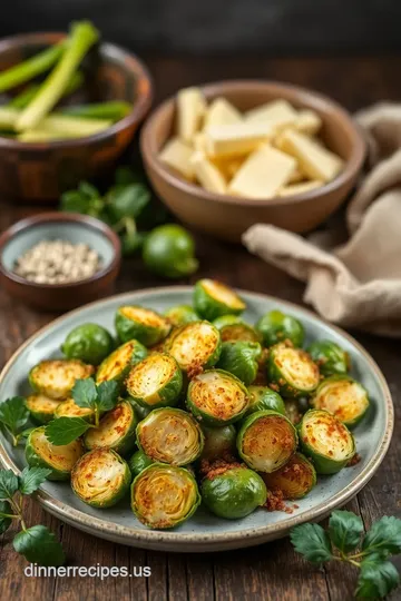 Air-Fried Brussels Sprouts Crispy Delight ingredients