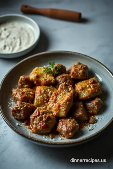 Crispy Mollejas a la Madrileña Recipe presentation