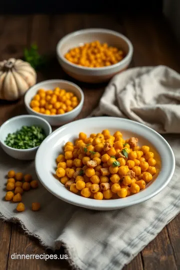 Roasted Acorn Squash with Curried Chickpeas ingredients
