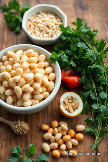 Baked Curried White Beans with Flavorful Twist ingredients