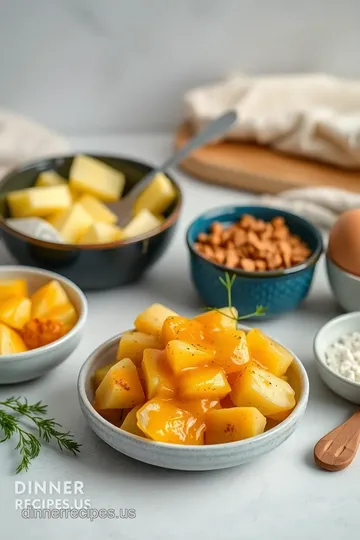 Cheesy Yukon Gold Potatoes in Creamy Sauce ingredients