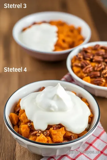 Bake Sweet Potato Casserole with Pecan Topping steps