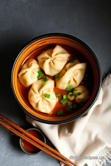 Steam Chicken Dumplings with Shrimp Flavor ingredients