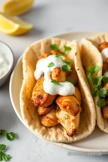 Grilled Chicken Gyros with Tzatziki Sauce steps
