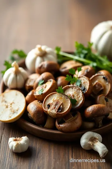 Sautéed Mushrooms with Garlic Flavor Boost ingredients