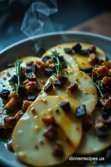 Easy Smoked Provolone Cheese presentation