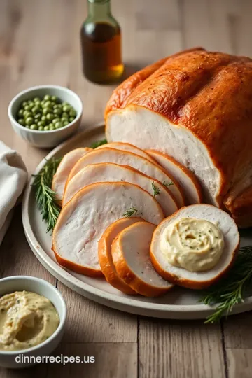 Herb-Infused Roasted Turkey with Velvet Herb Butter ingredients
