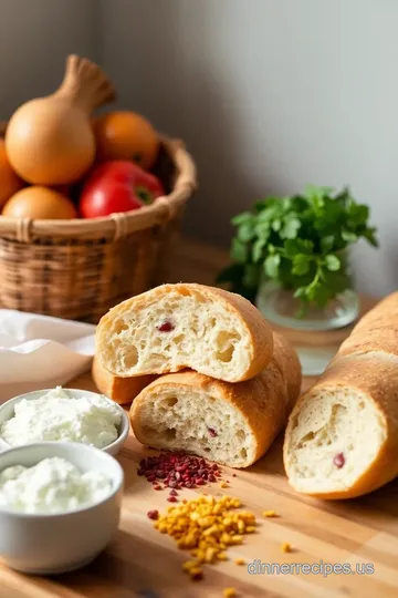 No Knead French Baguettes: Effortlessly Delicious! ingredients