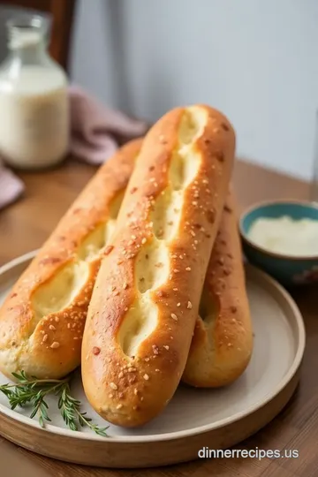 No Knead French Baguettes: Effortlessly Delicious! presentation