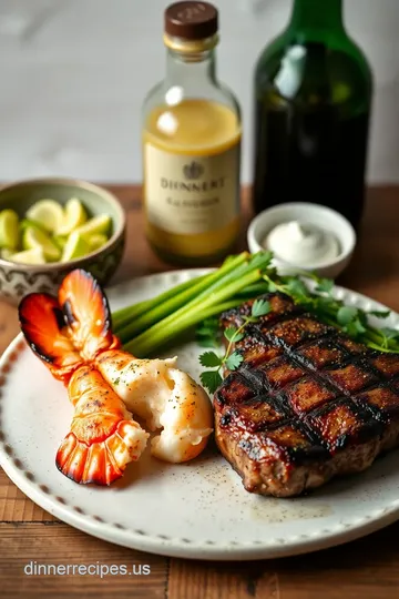 Lobster Tail &amp Steak: A Delightfully Elegant Broil ingredients