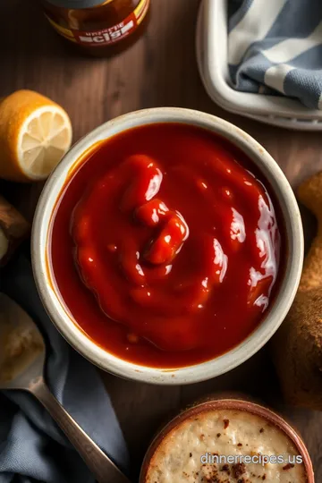 Explosive Pistol Bullet BBQ Sauce presentation