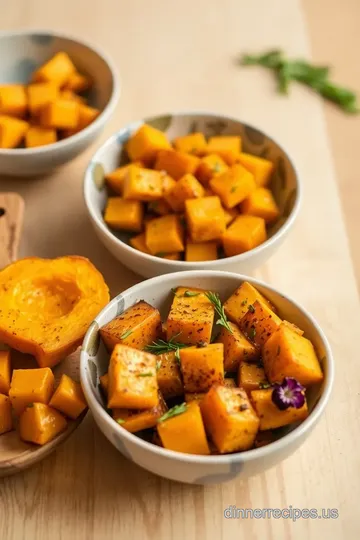 Roasted Butternut Squash with Herbs &amp Spices steps