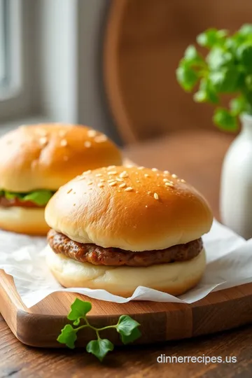 Soft &amp Fluffy Homemade Burger Buns in Just 2 Hours presentation