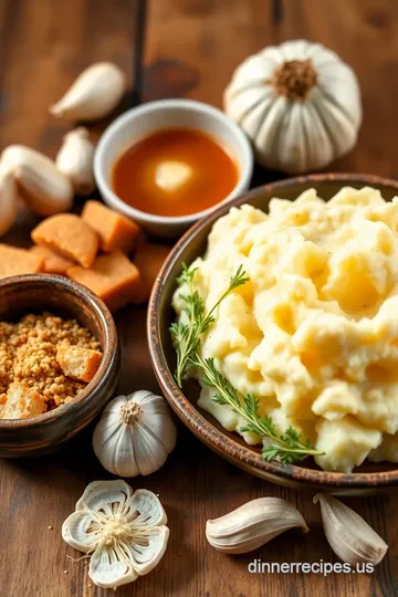 Creamy Mashed Garlic Potatoes ingredients
