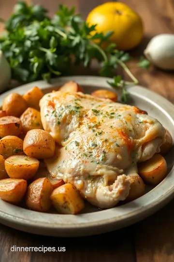 Herb-Infused Roasted Chicken with Garlic Herb Potatoes ingredients