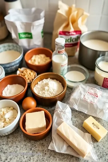 Classic Swiss Gipfeli ingredients