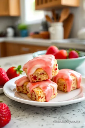 Quick Strawberry Glazed Treats steps