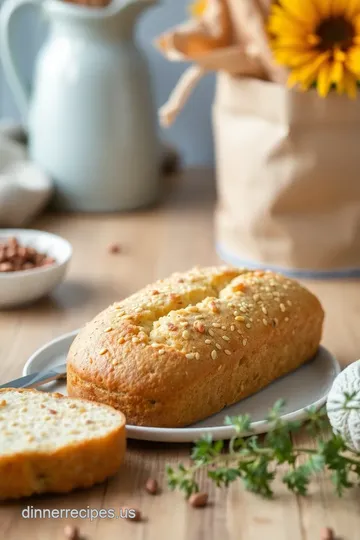 Golden Sunflower Seed Bread: A Delightfully Nutty Loaf presentation