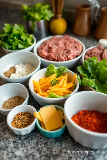 Car Burger Deluxe ingredients