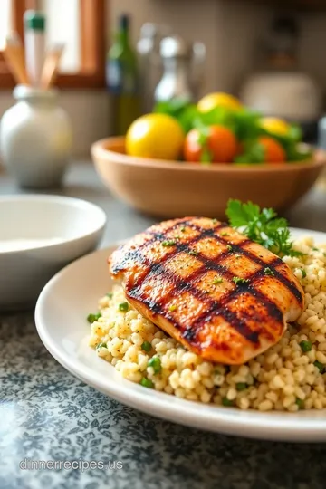 Old Ranch Road Grilled Chicken with Herb Quinoa Salad steps