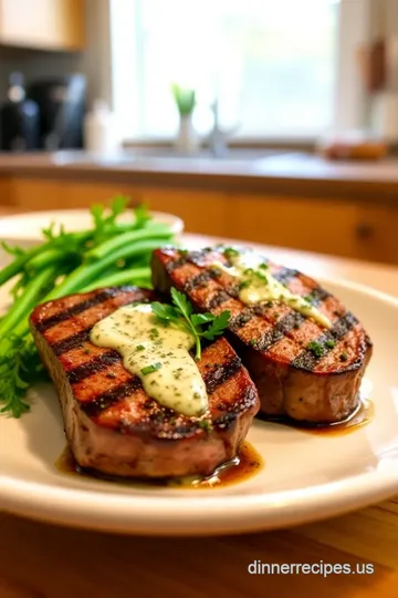 Flemings Tulsa Inspired Grilled Filet Mignon with Garlic Herb Butter steps