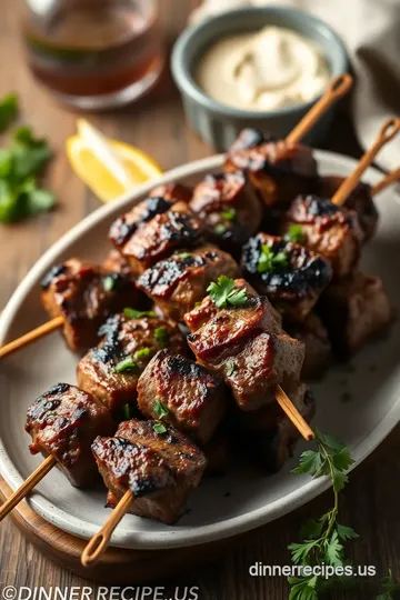 Grilled Lamb Souvlaki Skewers – Quick &amp Flavorful presentation