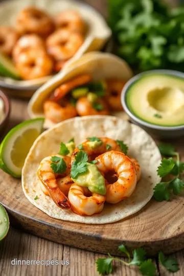 Grilled Shrimp Tacos with Avocado Delight steps