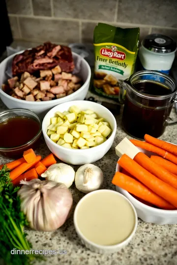 Hearty Soldiers&#039 Stew ingredients