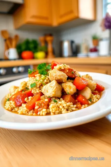 High Protein Crock Pot Chicken and Quinoa Stew steps