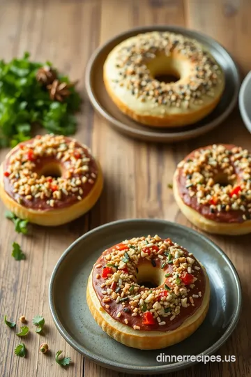 Boiled Bagels with Everything Topping steps