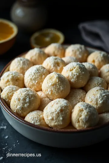 Honey-Infused Ricciarelli: Delightful Italian Almond Cookies presentation