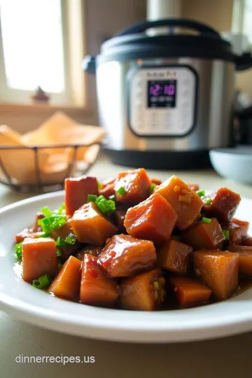 Instant Pot Chinese Braised Pork Belly (红烧肉) steps
